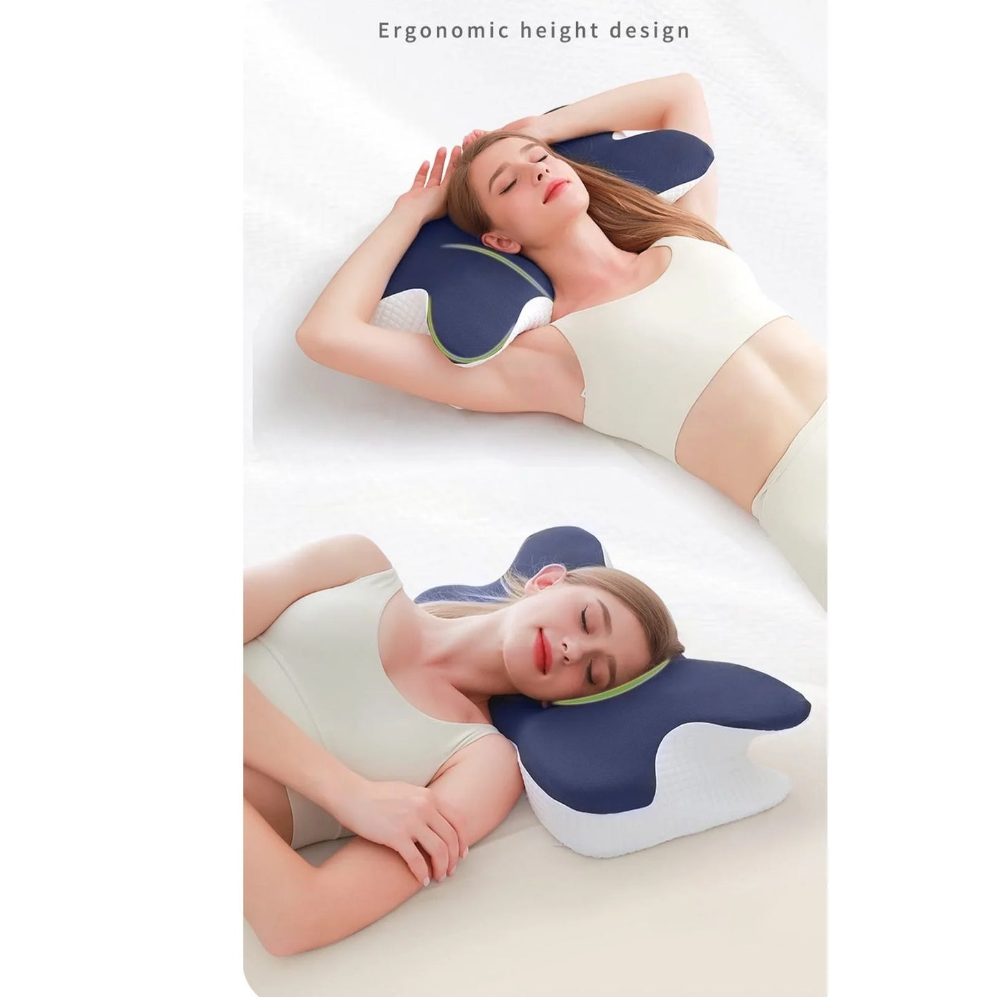 Smart Sleep Pillow – All-Position Neck Support