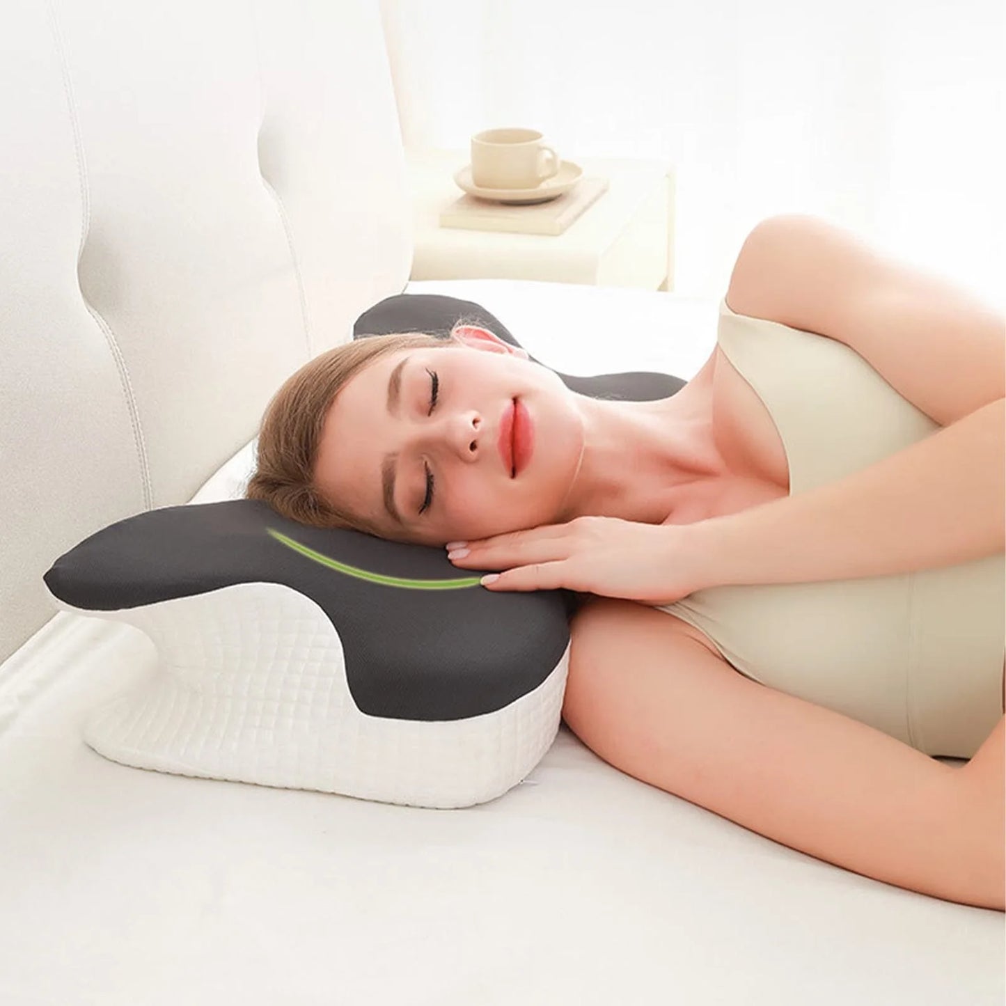 Smart Sleep Pillow – All-Position Neck Support