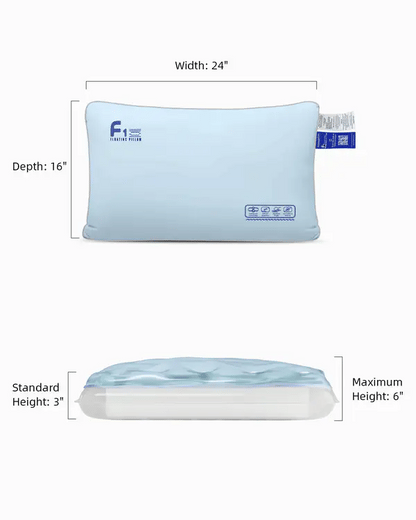Zero-Gravity Cooling Floating Pillow